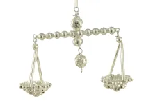 Libra - Christmas tree ornament