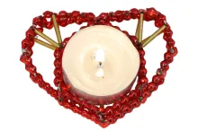 Candle holder - heart