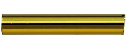Glass sticks 15 mm - shiny gold (60 pcs)