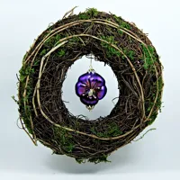 Christmas ornament Pansy (1)