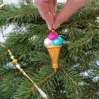 Christmas ornament Ice cream (1)