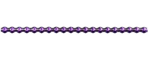 Keys - 6mm - shiny purple (6 pcs)