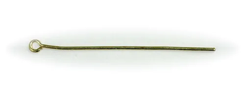 Ring needle 40 mm - gold (30 pcs)
