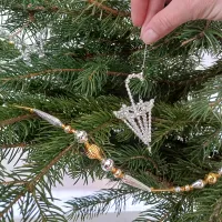 Umbrella - Christmas tree ornament (1)