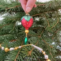 Christmas ornament Strawberry (2)
