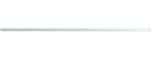 Glass sticks 130 mm - matte white (12 pcs)