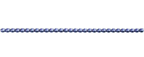 Claws - round 4mm - gloss blue (12 pcs)