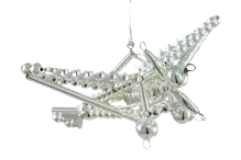 Christmas ornament Airplane