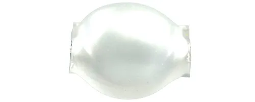 Lens 6 mm - matte white (60 pcs)