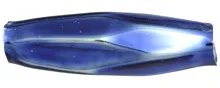 Barley - shiny blue (60 pcs)