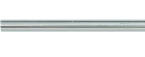 Glass sticks 30 mm - silver (60 pcs)
