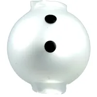 Snowman body 20 mm (3 pcs)